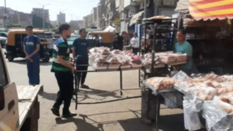 حملات مكثفة لإزالة التعديات والإشغالات بالشرقية لتحقيق السيولة المرورية