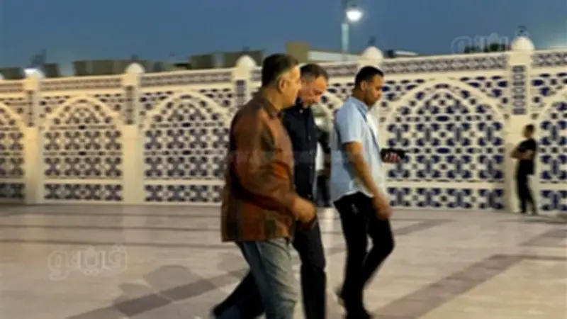 بيبو وليلى علوي في عزاء عبد الرحمن أبو زهرة بحضور محافظ القاهرة