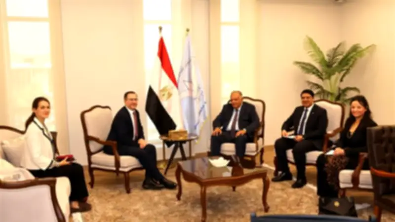 القومي لحقوق الإنسان يبحث مع السفير البريطاني تعزيز التعاون الثنائي