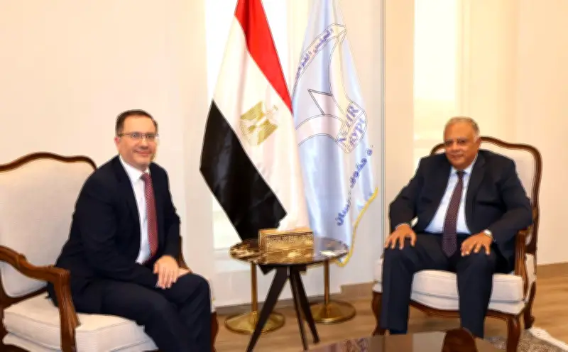 رئيس القومي لحقوق الإنسان وسفير أوكرانيا يبحثان التعاون المشترك