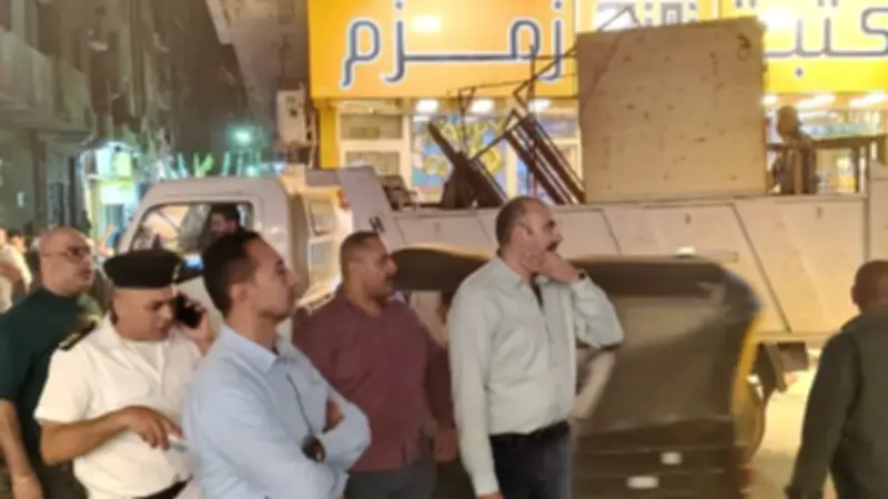 حي الهرم يشن حملة مكبرة لرفع الإشغالات والمخلفات بمنطقتي الطوابق وكعابيش
