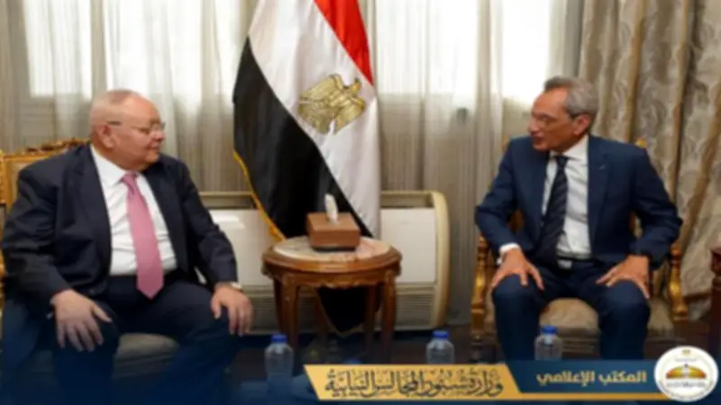 وزير المجالس النيابية يستقبل رئيس مجلس الدولة لتعزيز التعاون المشترك