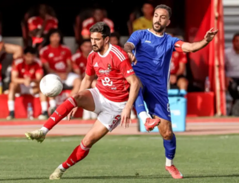 الأهلي يفوز على دلفي بثنائية نظيفة استعداداً لمواجهة المصري