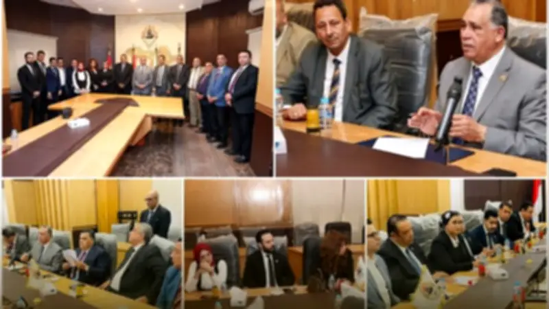 وفد التنسيقية يلتقي نقيب المحامين لتعزيز التعاون في الملفات القانونية والتشريعية