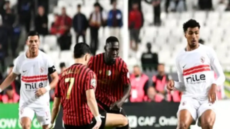 كاف يسلط الضوء على نهائي الكونفدرالية بين الزمالك واتحاد العاصمة في القاهرة
