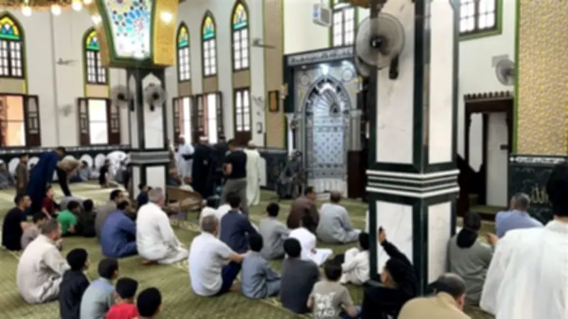 افتتاح مسجد أحمد الأجدر بقرية الكرما بالغربية بعد تجديده