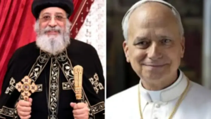 بابا الفاتيكان يوجه رسالة صداقة للبابا تواضروس بمناسبة يوم الصداقة بين الكنيستين