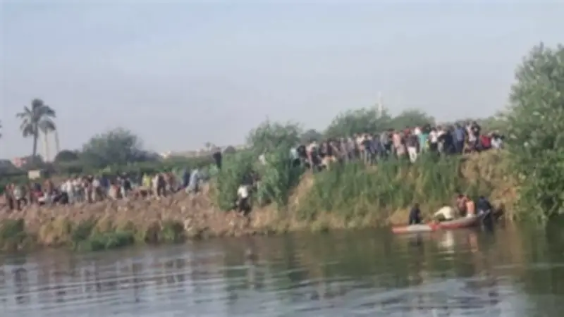 مصرع شاب غرقا أثناء الاستحمام في الرياح التوفيقي بميت غمر
