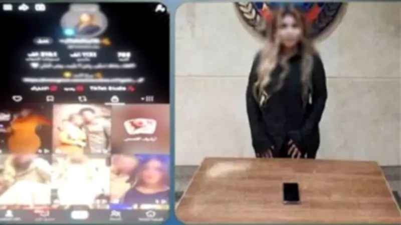 القبض على تيك توكر شهيرة بتهمة الرقص بملابس خادشة في حدائق أكتوبر