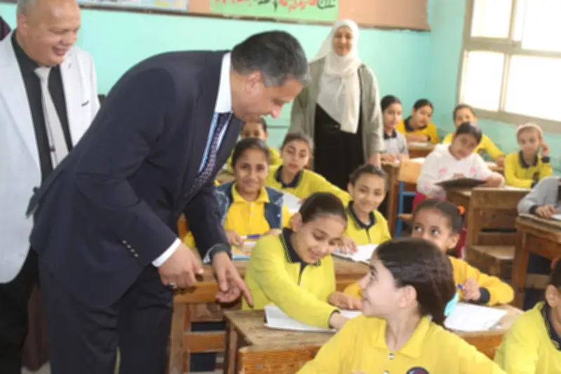 الجيزة: انتظام العمل بلجان امتحانات نهاية العام لصفوف النقل