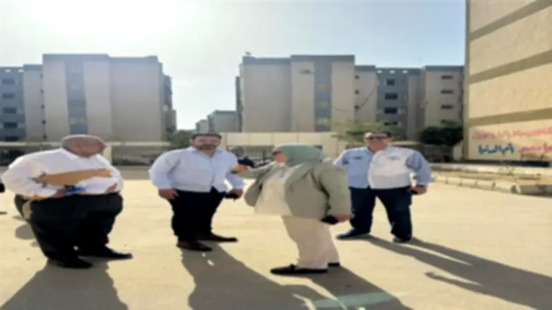مدير تعليم القاهرة يتفقد لجان امتحانات الترم الثاني لصفوف النقل ولا شكاوى من الأسئلة
