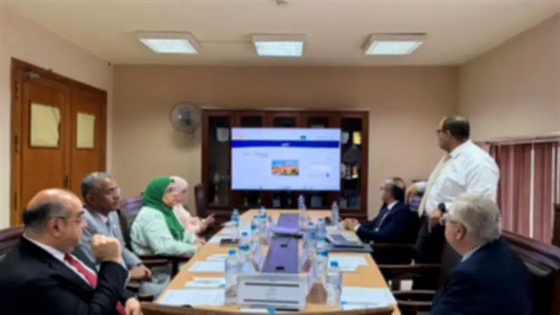 تطوير الخدمات الإلكترونية واكتشاف المواهب أبرز ملامح اجتماع مجلس إدارة نادي جامعة حلوان