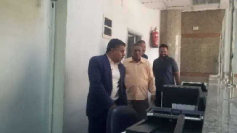 افتتاح منافذ التأمين الصحي الشامل بالمركز التكنولوجي بالقرنة