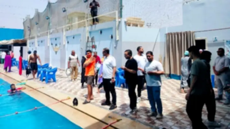 غلق حمام سباحة كفر بطا ببنها لعدم استيفاء اشتراطات الأمن والسلامة
