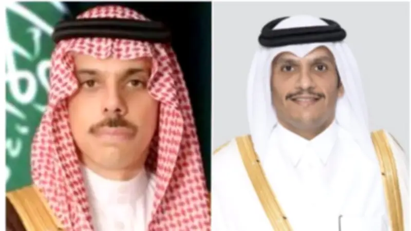 اتصال سعودي قطري لبحث تطورات المنطقة وتعزيز الاستقرار