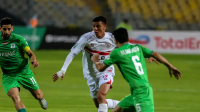 جماهير الزمالك تواسي محمد شحاتة بعد إهدار ركلة الترجيح في نهائي الكونفيدرالية