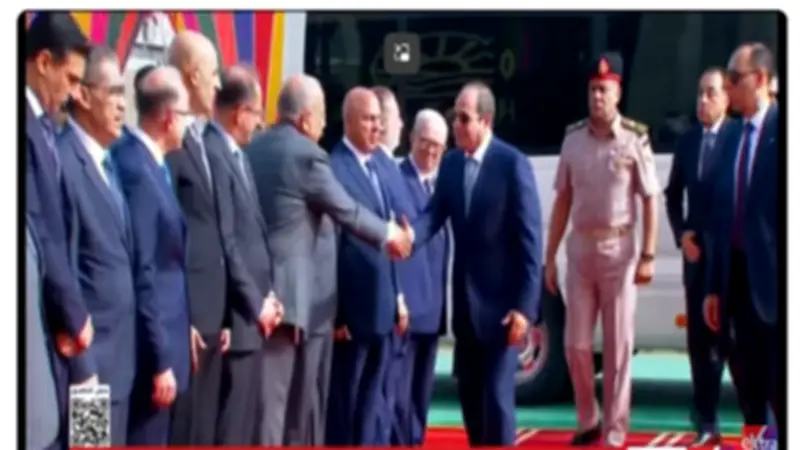 الرئيس السيسي يصل إلى الضبعة لافتتاح مشروع الدلتا الجديدة