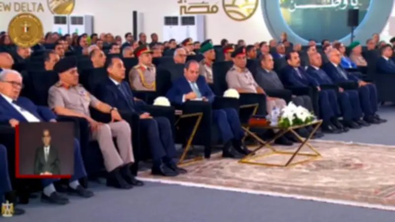 السيسي: مشروع الدلتا الجديدة تم بأيدي المصريين وتضافر جهود الدولة