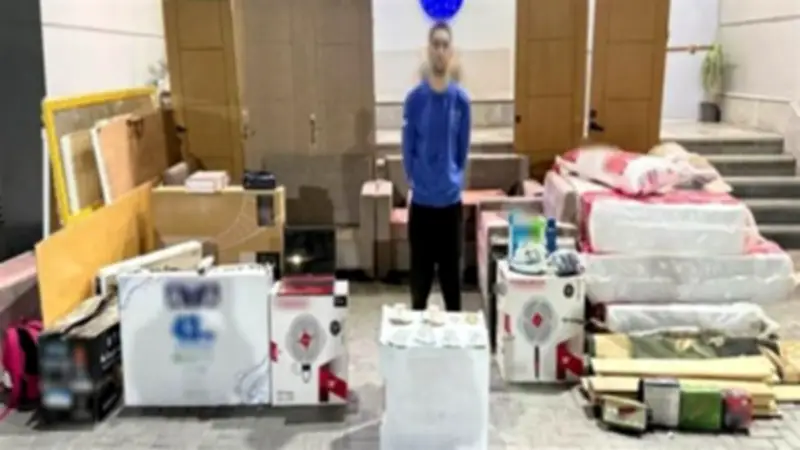 الأمن يستعيد المسروقات بعد سقوط لص سرق شقة وفيلا في المنيا