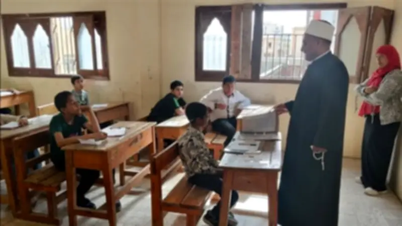 رئيس الإسماعيلية الأزهرية يتفقد لجان امتحانات الابتدائية