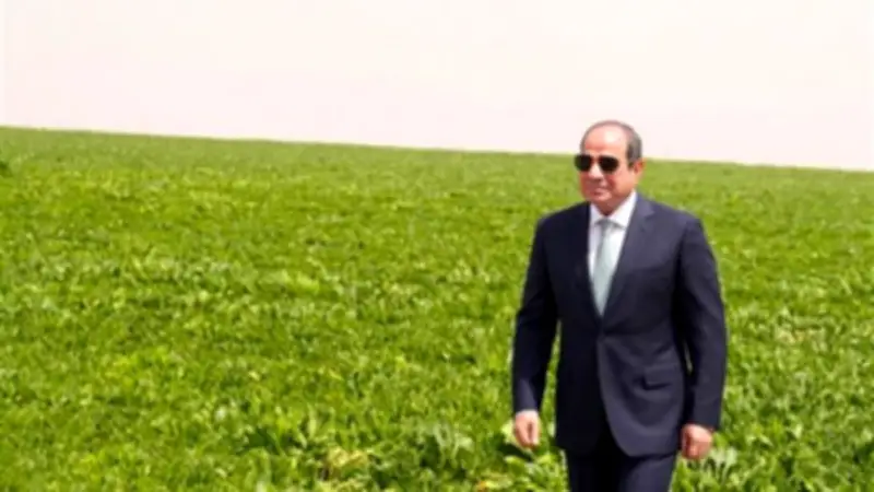 السيسي يتفقد مشروع الدلتا الجديدة ويؤكد توفير مليوني فرصة عمل