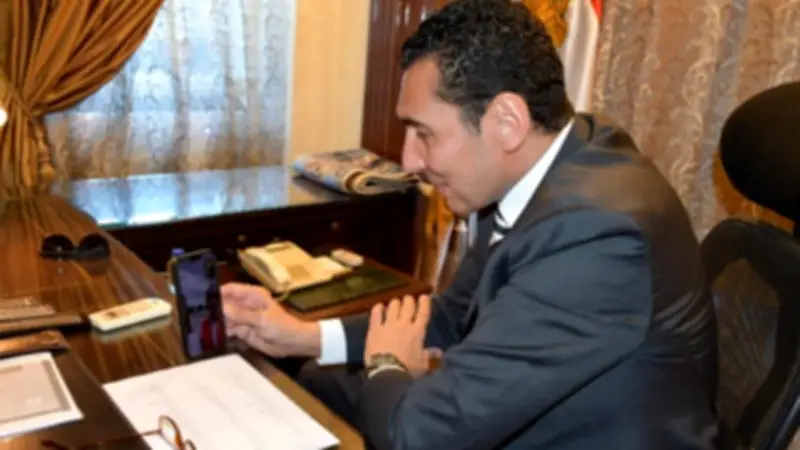 وزير الرياضة يهنئ جنا الجندي ببرونزية كأس العالم للخماسي الحديث