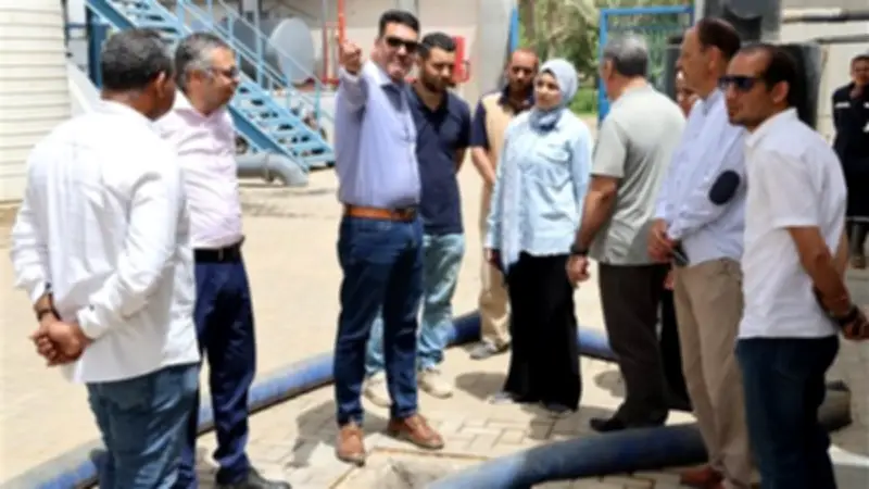 رئيس مياه القليوبية يتفقد محطة نوب طحا ويؤكد التوسع في تقنيات التنقية الحديثة