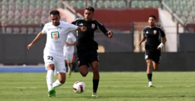 مروان محسن يتقدم للأهلي بهدف رائع في الشوط الأول أمام البنك الأهلي