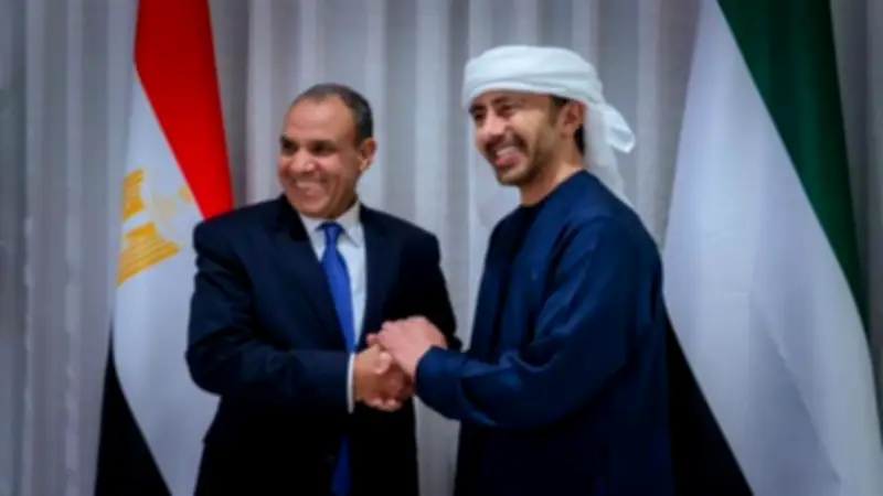 عبد العاطي لنظيره الإماراتي: أمن الخليج جزء لا يتجزأ من الأمن القومي المصري