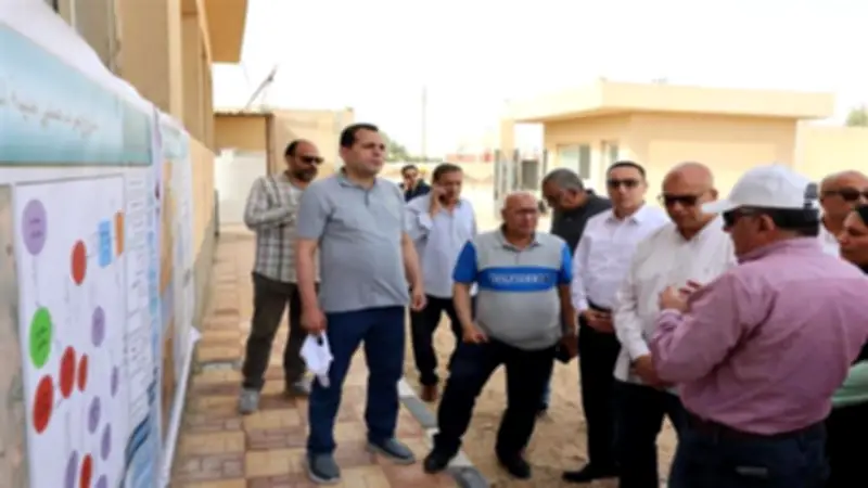 نائب وزيرة الإسكان يتفقد مشروعات مياه الشرب بالمنيا ضمن حياة كريمة