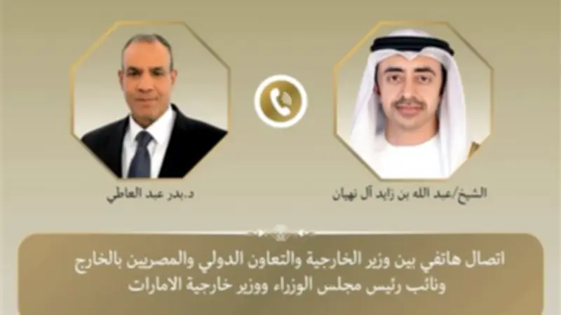 وزير الخارجية: أمن الإمارات والخليج جزء لا يتجزأ من الأمن القومي المصري