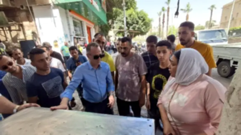 متابعة المركز التكنولوجي بحي الدقي وحملة لرفع الإشغالات وتحسين النظافة