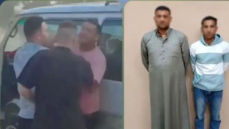 ضبط سائقين اعتديا على زميلهما بالسب بسبب أولوية المرور بالجيزة