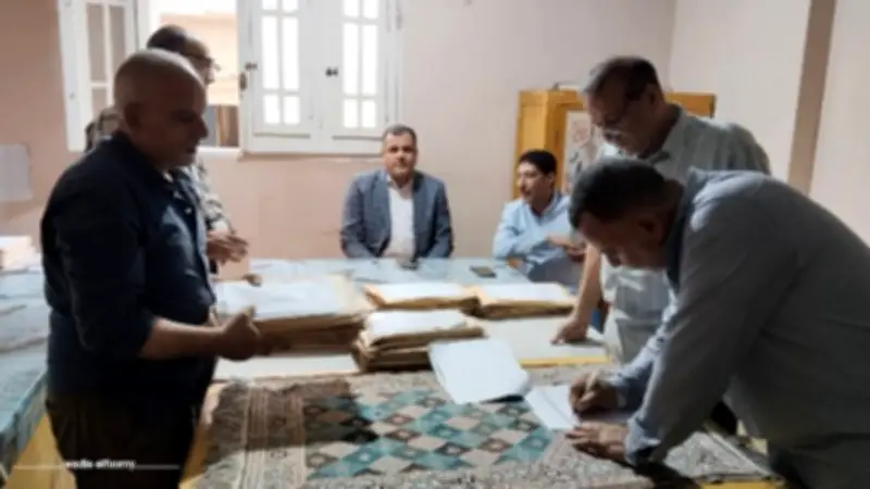 جولة فجرية مفاجئة لمدير تعليم دمياط لإدارة السرو لتأمين امتحانات النقل