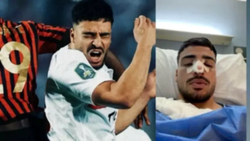 لاعب الزمالك يهاجم التحكيم بعد خسارة الكونفدرالية