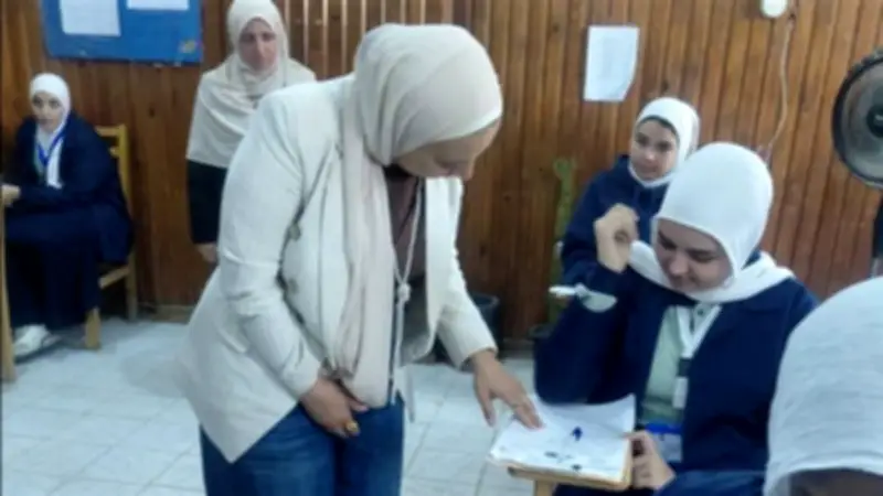 وكيل صحة الإسماعيلية تتفقد امتحانات التمريض واطمأنت على سير العمل