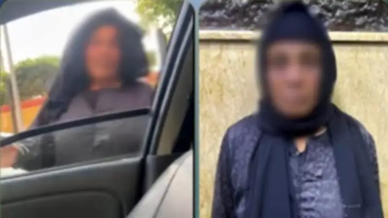 القبض على مسنة تفرض إتاوات على السائقين في الأزبكية