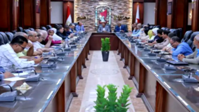 محافظ سوهاج يشارك في اجتماع برنامج التنمية المحلية بصعيد مصر