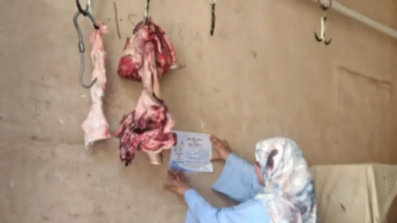 حملة توعية من مياه الأقصر للجزارين والمواطنين قبل عيد الأضحى