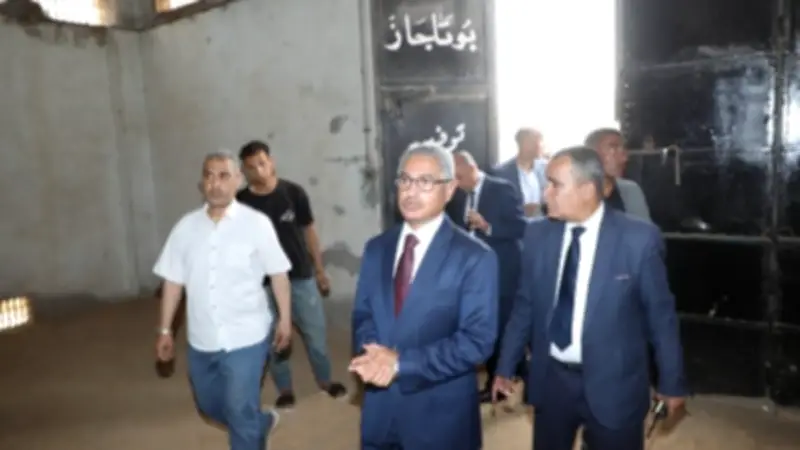 محافظ بني سويف يتفقد مستودع بوتاجاز ويطالب برفع كفاءة طفايات الحريق