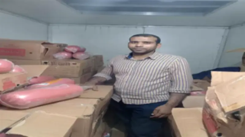ضبط طن لانشون منتهي الصلاحية في حملة تموينية بقنا