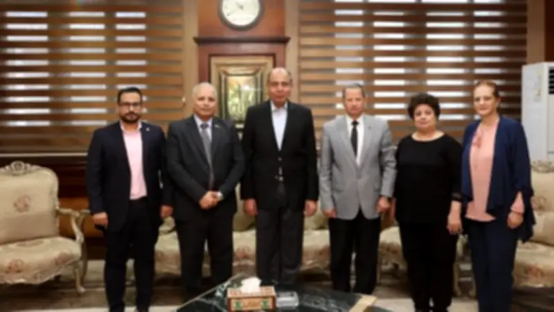 محافظ المنيا يستقبل نقابة المهندسين لتعزيز التعاون التنموي