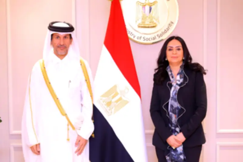 مايا مرسي تؤكد تميز علاقات مصر وقطر وتثمن التعاون في المساعدات الإنسانية