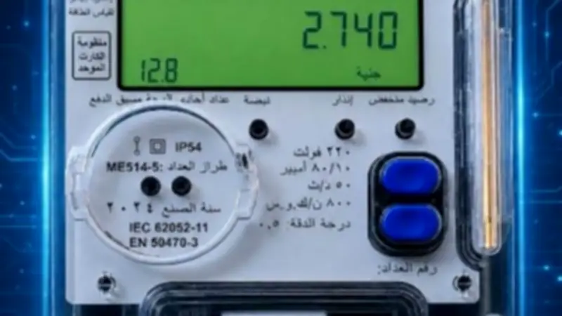 الحكومة تبدأ تحويل العدادات الكودية: تسهيلات جديدة وشروط مبسطة