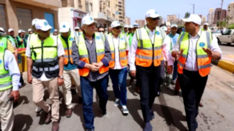 محافظ كفر الشيخ يتفقد اليوم السادس عشر من مبادرة جميلة يا بلدي بدسوق