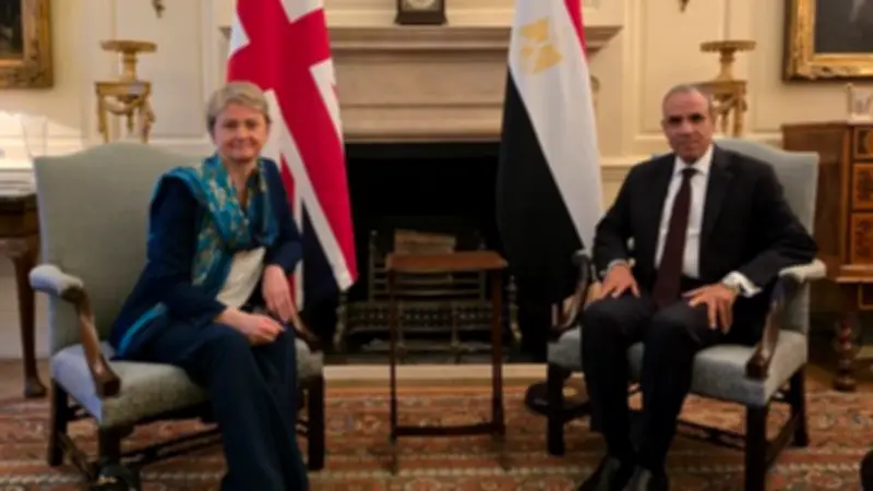 وزيرا خارجية مصر وبريطانيا يبحثان التصعيد الإقليمي والمفاوضات الإيرانية