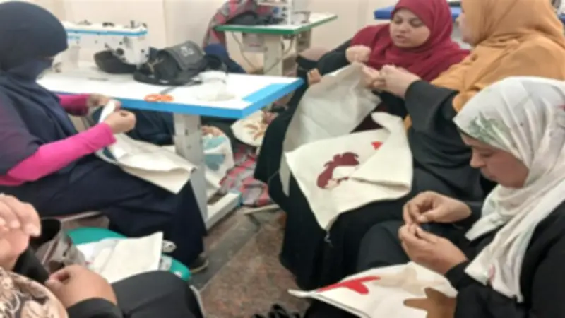انطلاق برامج تدريبية للحرف اليدوية في مشغلي البصالي وكوم أمبو بأسوان