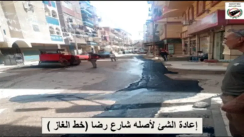 مديرية طرق الإسماعيلية تواصل تنفيذ محاور مرورية جديدة ضمن الخطة الاستثمارية