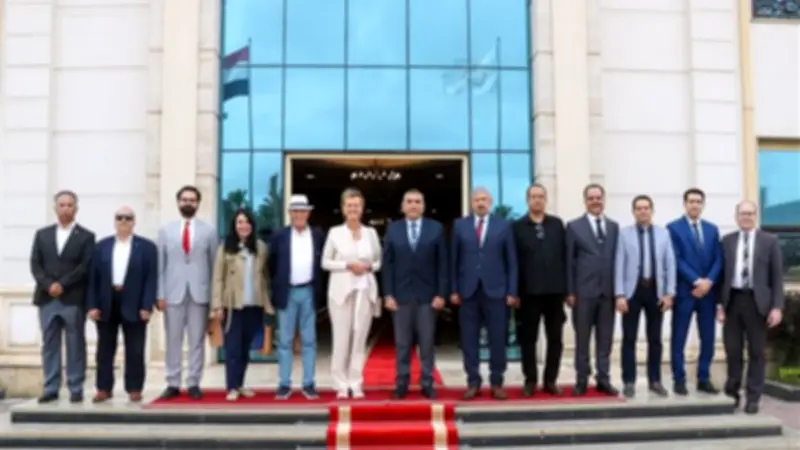 رئيسة بعثة الاتحاد الأوروبي تشيد بمشروعات ميناء دمياط ودوره في دعم التجارة