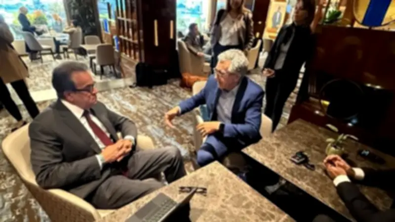 وزير الصحة يبحث مع البرازيل التعاون في القضاء على الأمراض والأوبئة